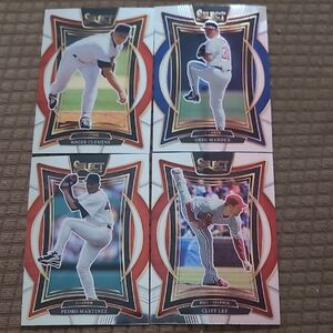 4 X 2025 Select Pitching Legends- Maddux/Lee/Martinez/Clemons